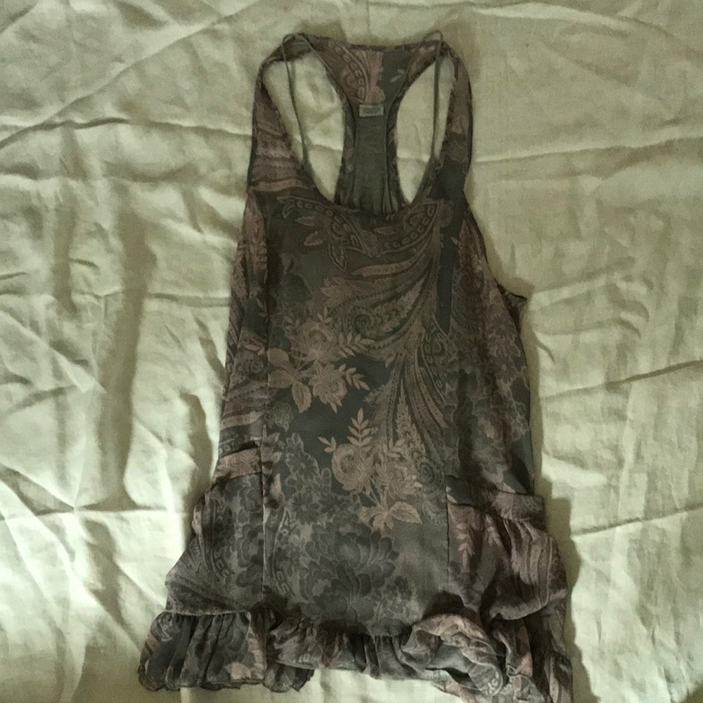 Tunic sheer tank